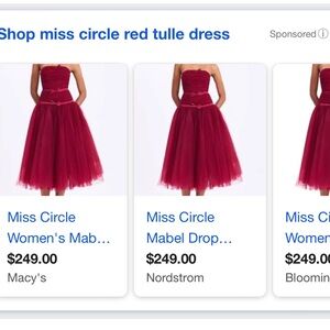 Miss Circle Evening Gown